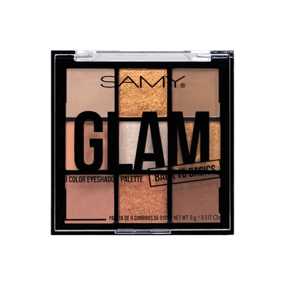 Paleta X 9 Sombras De Ojos Samy # 10. Glam