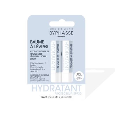 Bálsamo Protector De Labios SPF30 Byphasse X 2 Unidades